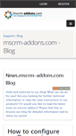 Mobile Screenshot of blogs.mscrm-addons.com